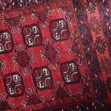 Handmade vintage Afghan Ersari runner 108cm x 282cm, 1960s