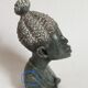 Buste africaine en pierre