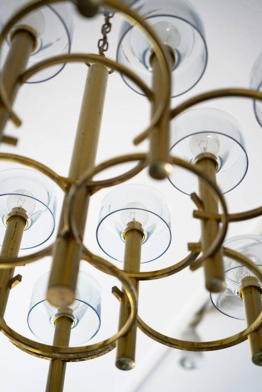 Sculptural Pendant Lamp by Gaetano Sciolari