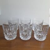 Lot of 6 whiskey glasses