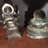 Statue Ganesh en bronze, inde