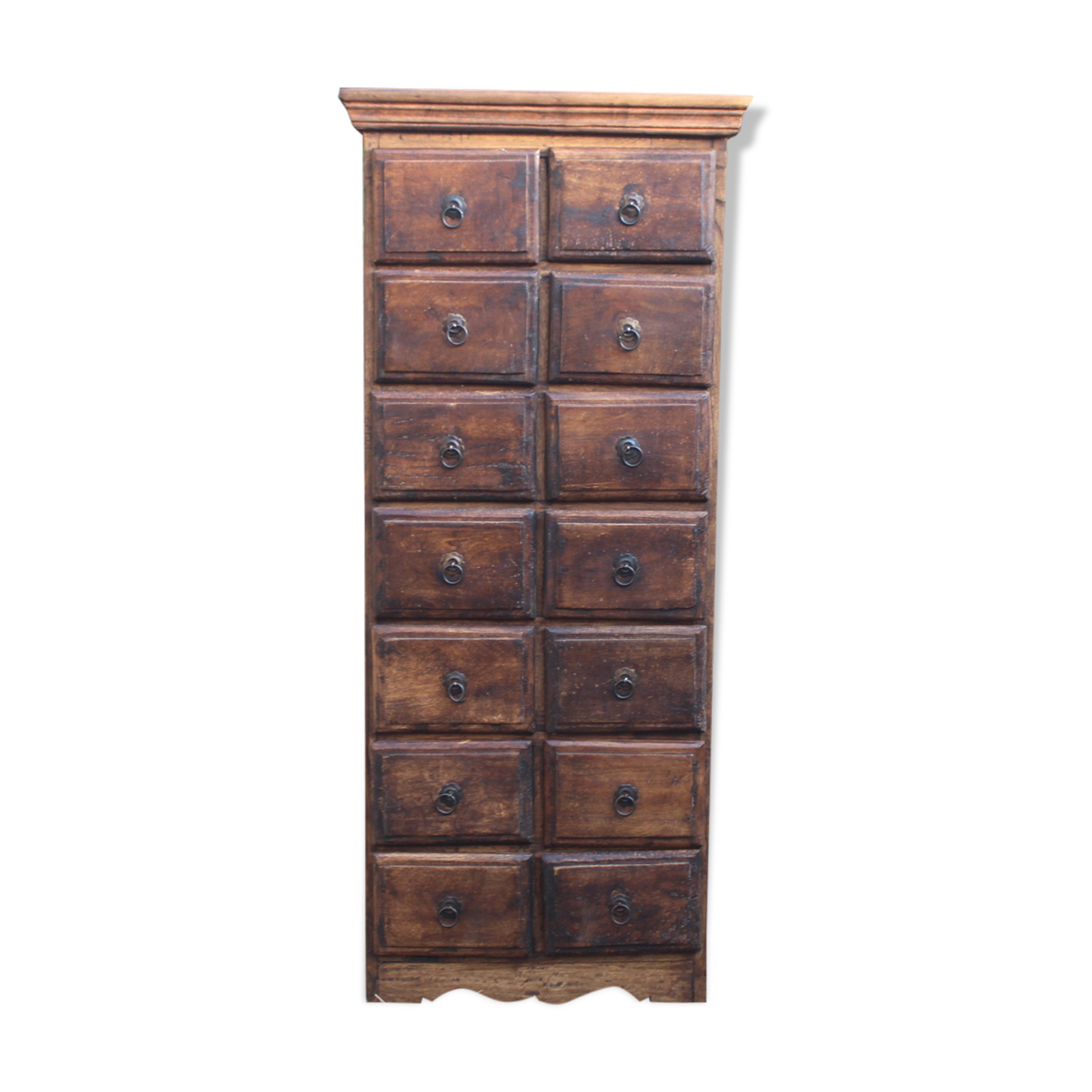 Apothecary seed cabinet