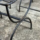 Wrought iron chairs (set of 4)