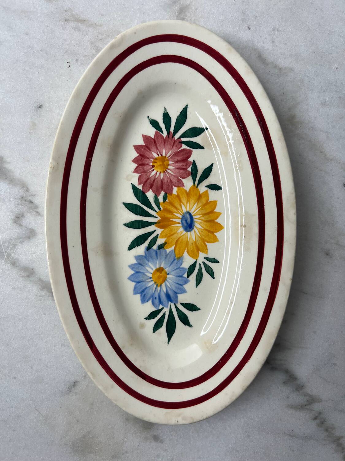 HBC Les Fleurs Ramekin hand-decorated