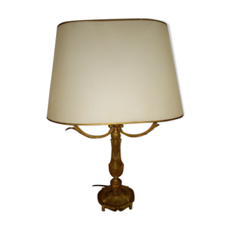 Lampe bouillote O. Lelievre en bronze signée Susse Frères