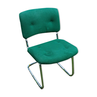 Green Stafor Steelcase chair