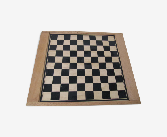 Jeu de dames ancien en bois
