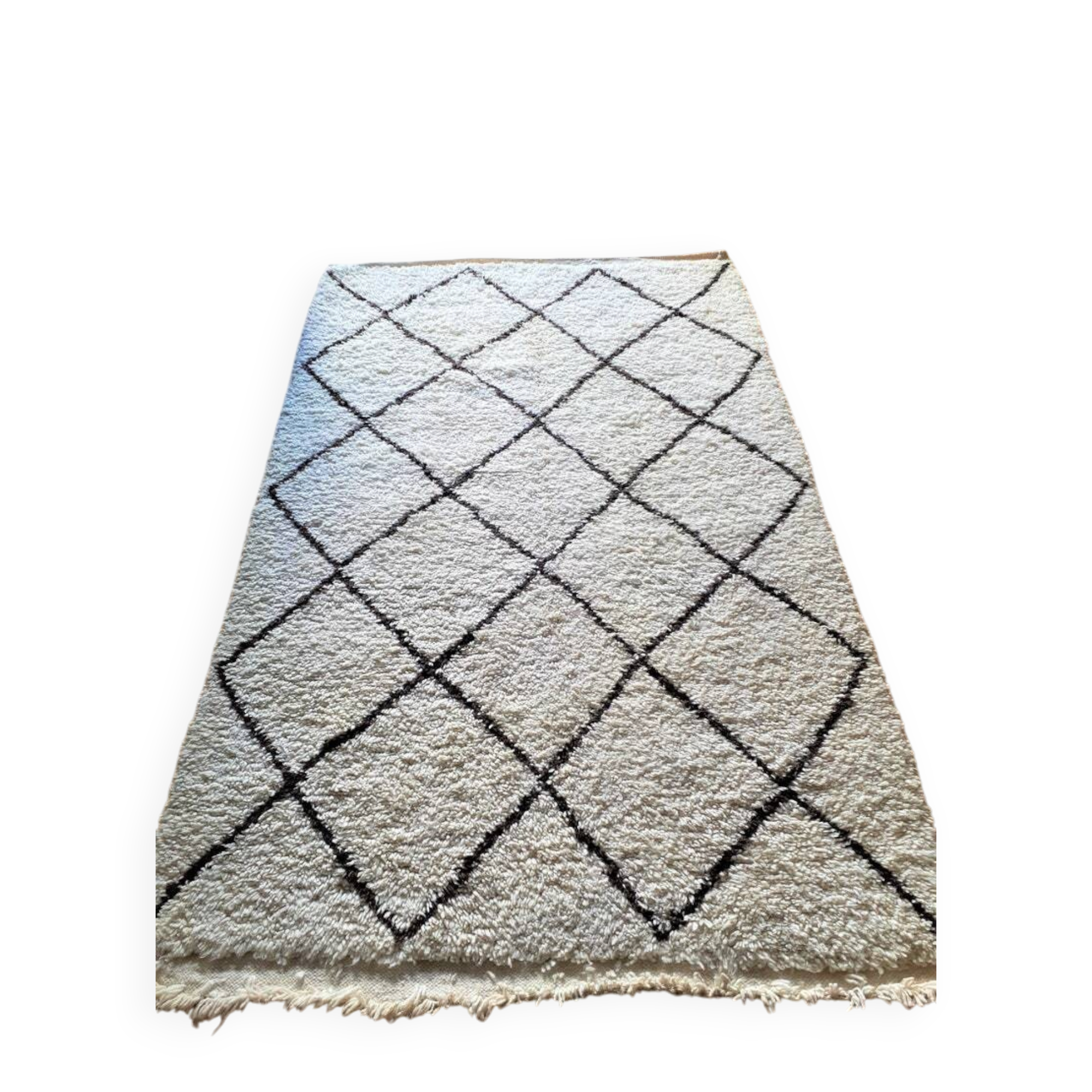 Tapis marocain en laine naturel 250/150