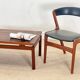 Table basse danoise en palissandre, années 1960