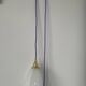 Vintage opaline lamp