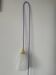 Vintage opaline lamp