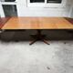 Rosewood extendable round table by Luigi Bartolini. vintage dining room 1960/70