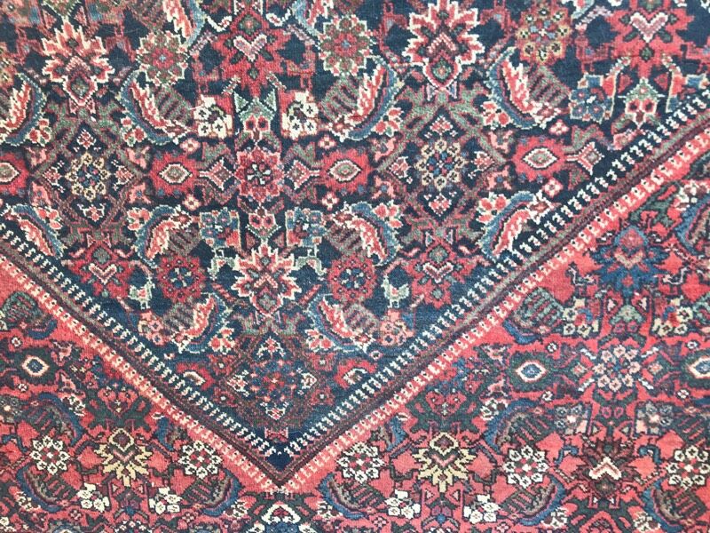 Old Persian rug sarogh ferahan handmade - 100x150 cm