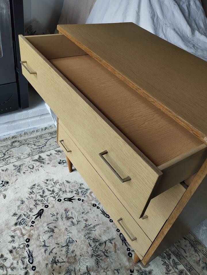 Vintage Scandinavian chest of drawers from the 70s