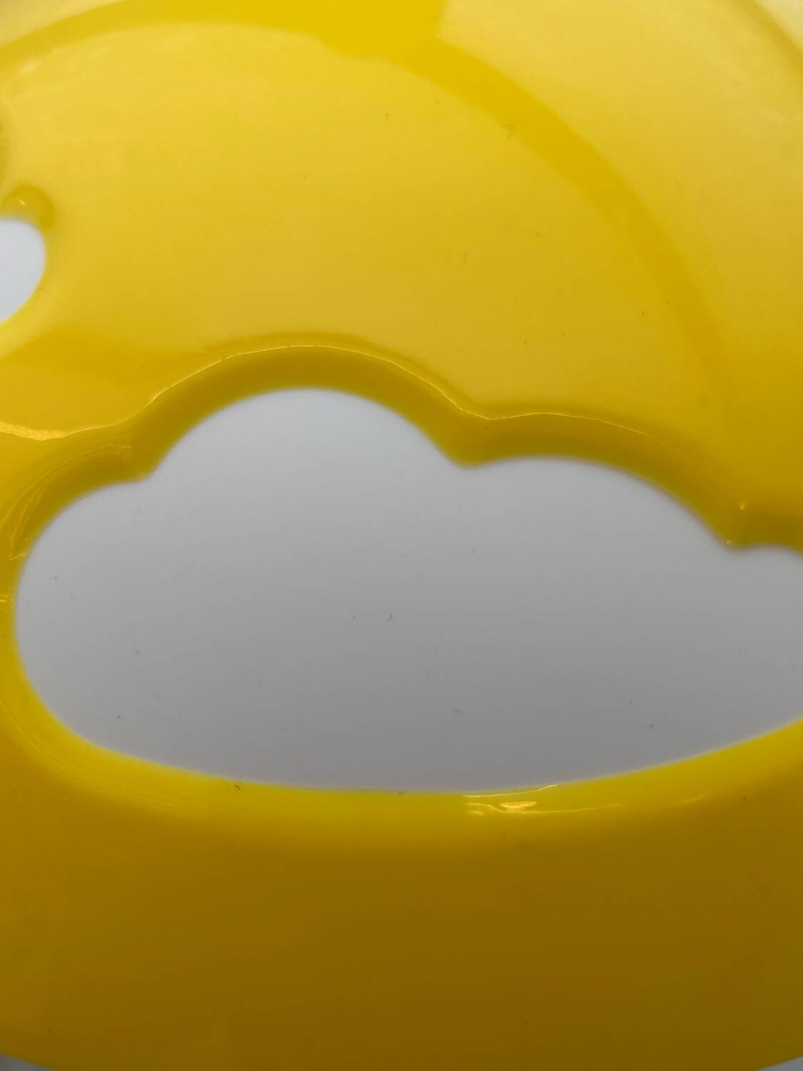 Yellow cloud suspension