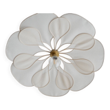 Floral suspension cotton and rattan - flower suspension.