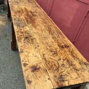 Table desserte en sapin