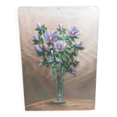 Tableau bouquet de fleurs coupées