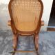 Rocking-chair canne by Luigi Crassevig Italy