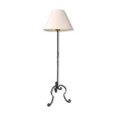 Wrought iron floor lamp, 1960