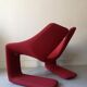 Zen Pierre lounge armchair by Kwok Hoi chan for Steiner Paris, 1970