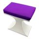 Space Age Stool by Flair – 1970s Dutch Design in White and Purple