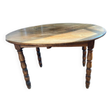 19th century walnut table