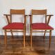 Set of 2 Vintage Armchairs