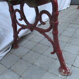 garden bench with feet in cast iron garden bench