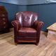 Fauteuil en cuir de mouton