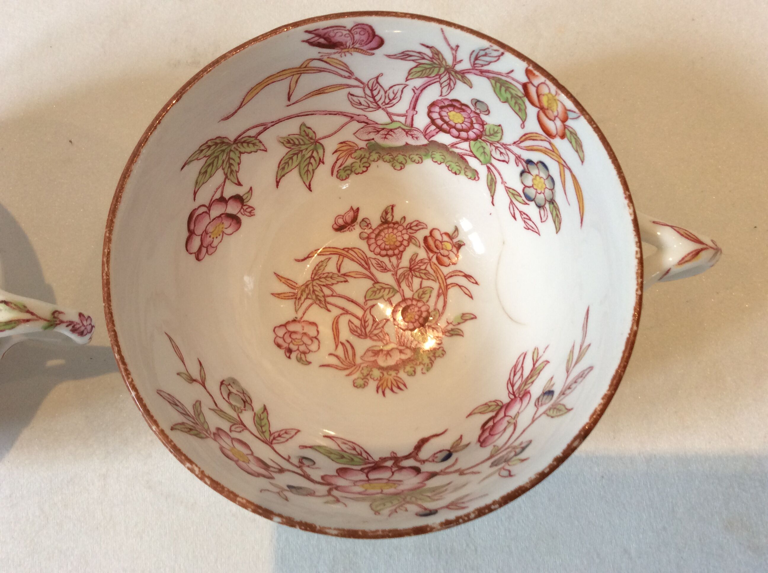 Duo tea cups 19th