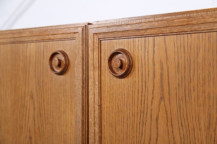 Vintage 60's German oak sideboard