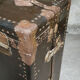 Large travel trunk of the brand Victor Wardrobe Luggage 1920