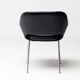 Kilta chair in black Naugahyde by Olli Mannermaa for Martela Oy, Finland, 1960