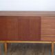 Vintage Scandinavian teak sideboard 1960