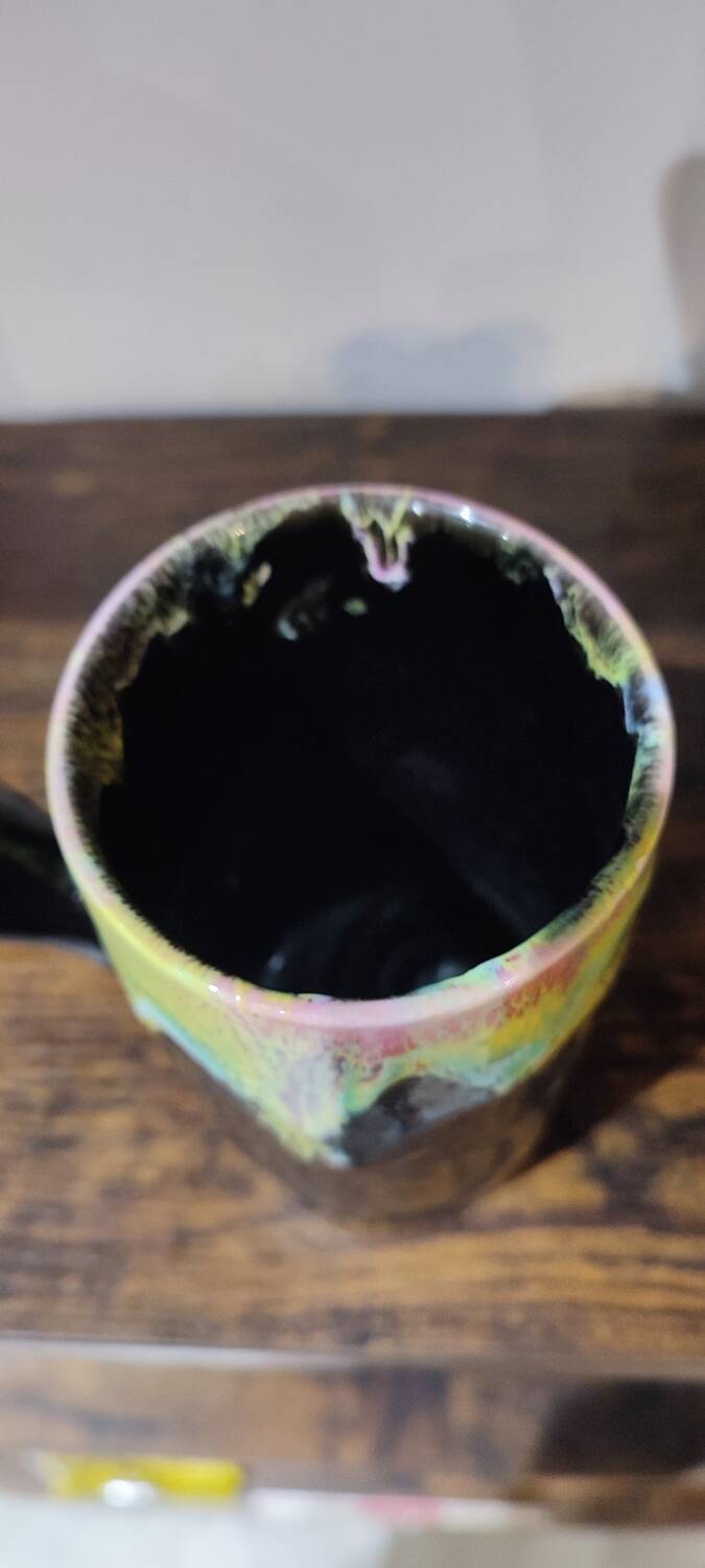 Mazagran flamed ceramic Vallauris