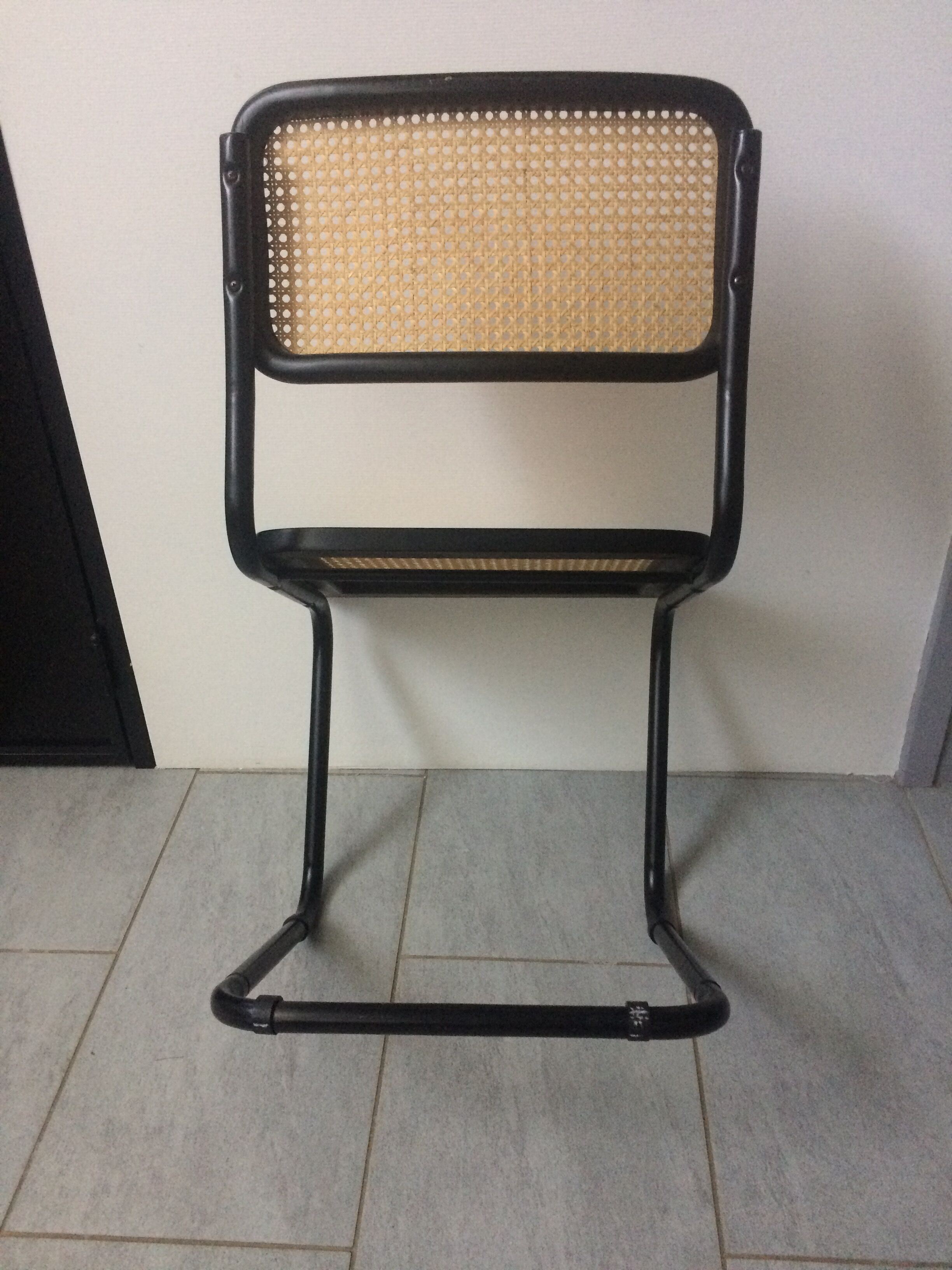 Series of 3 chairs B32 by Marcel Breuer