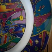 6 SO FRENCH designer plates, Galion decor