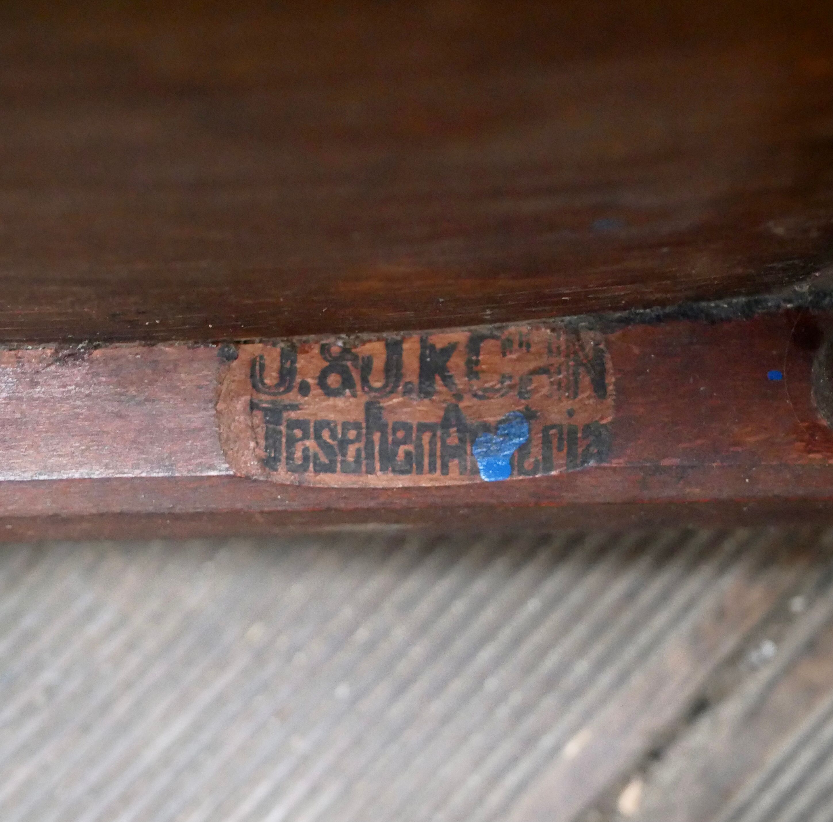 Pair of art nouveau chairs j&j kohn