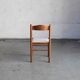 Ensemble de 6 chaises de salle à manger dans le style de Vico Magistretti.
