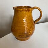 Pitcher of glazed earth Provence 1950