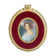 Portrait miniature medallion
