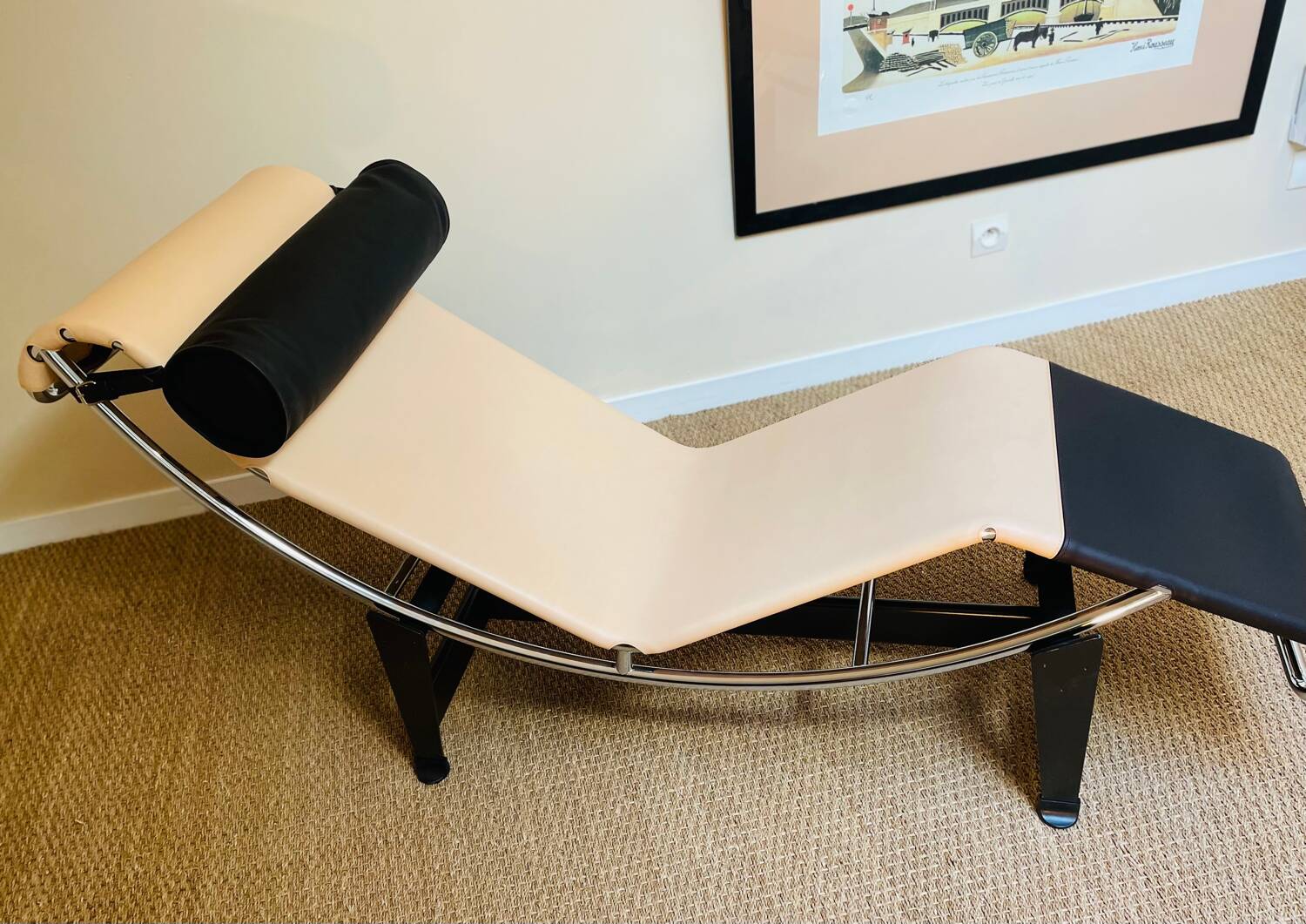 Magnifique LC4 Cassina/Vuitton en hommage à Charlotte Perriand