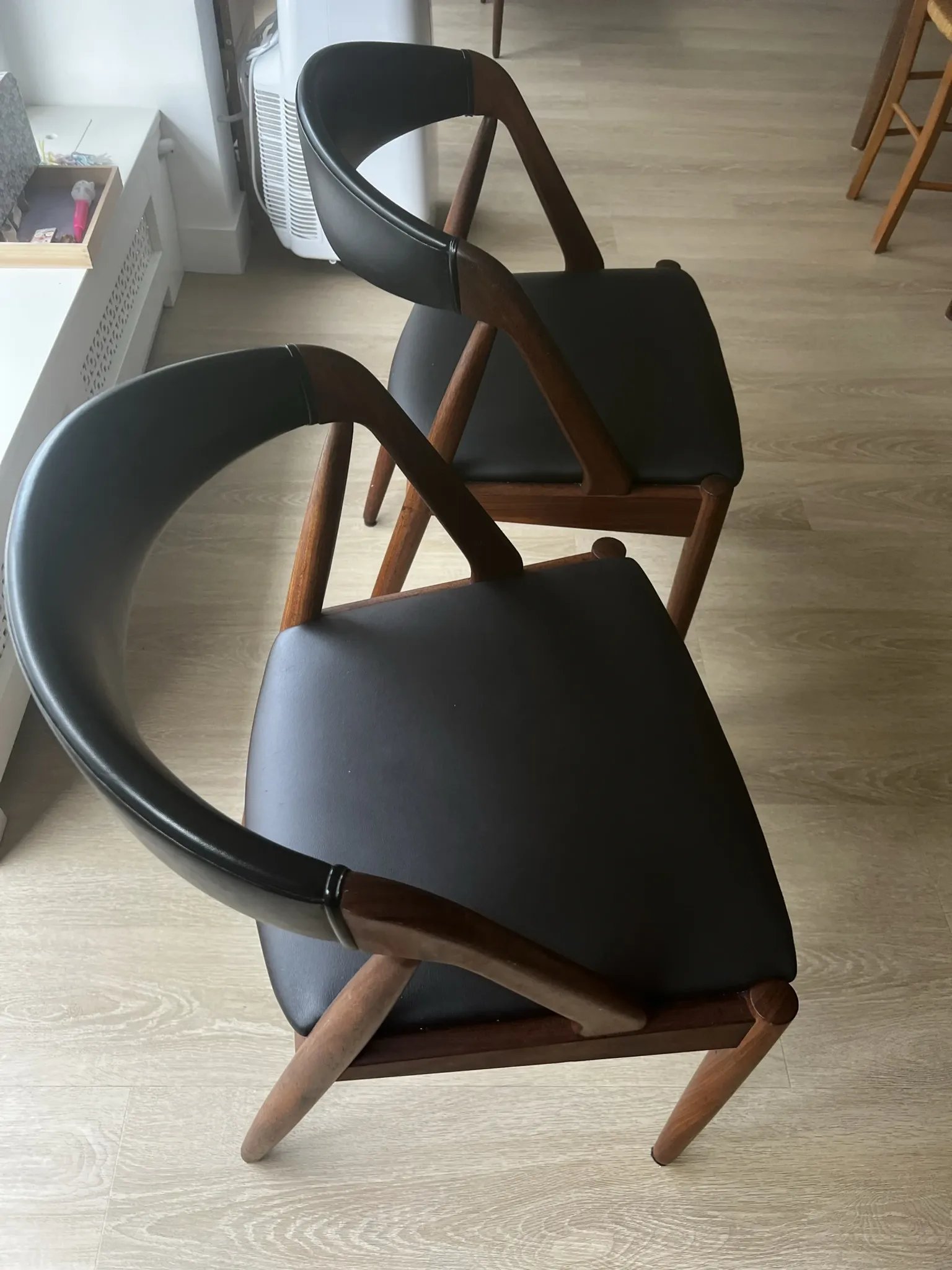 Set of 4 Kai Kristensen model 31 chairs