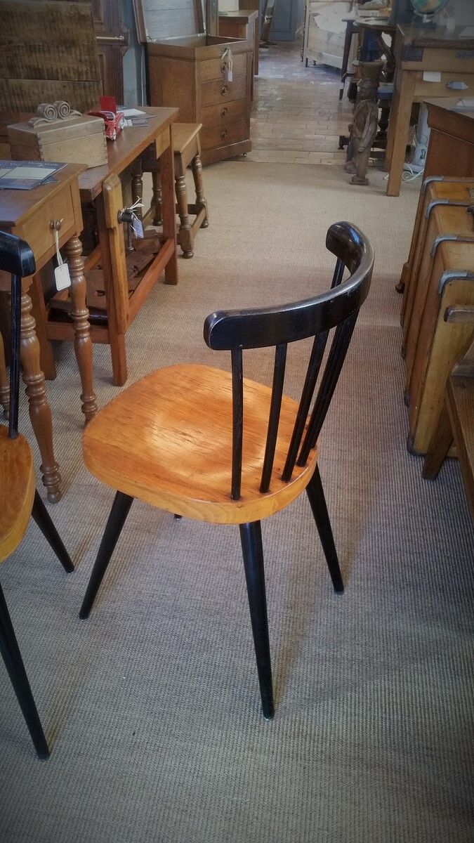 Paire de chaises scandinaves années 50