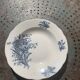 Hollow plate, fruit cup pattern carnations badonviller