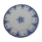 Assiette en faïence de Vieillard