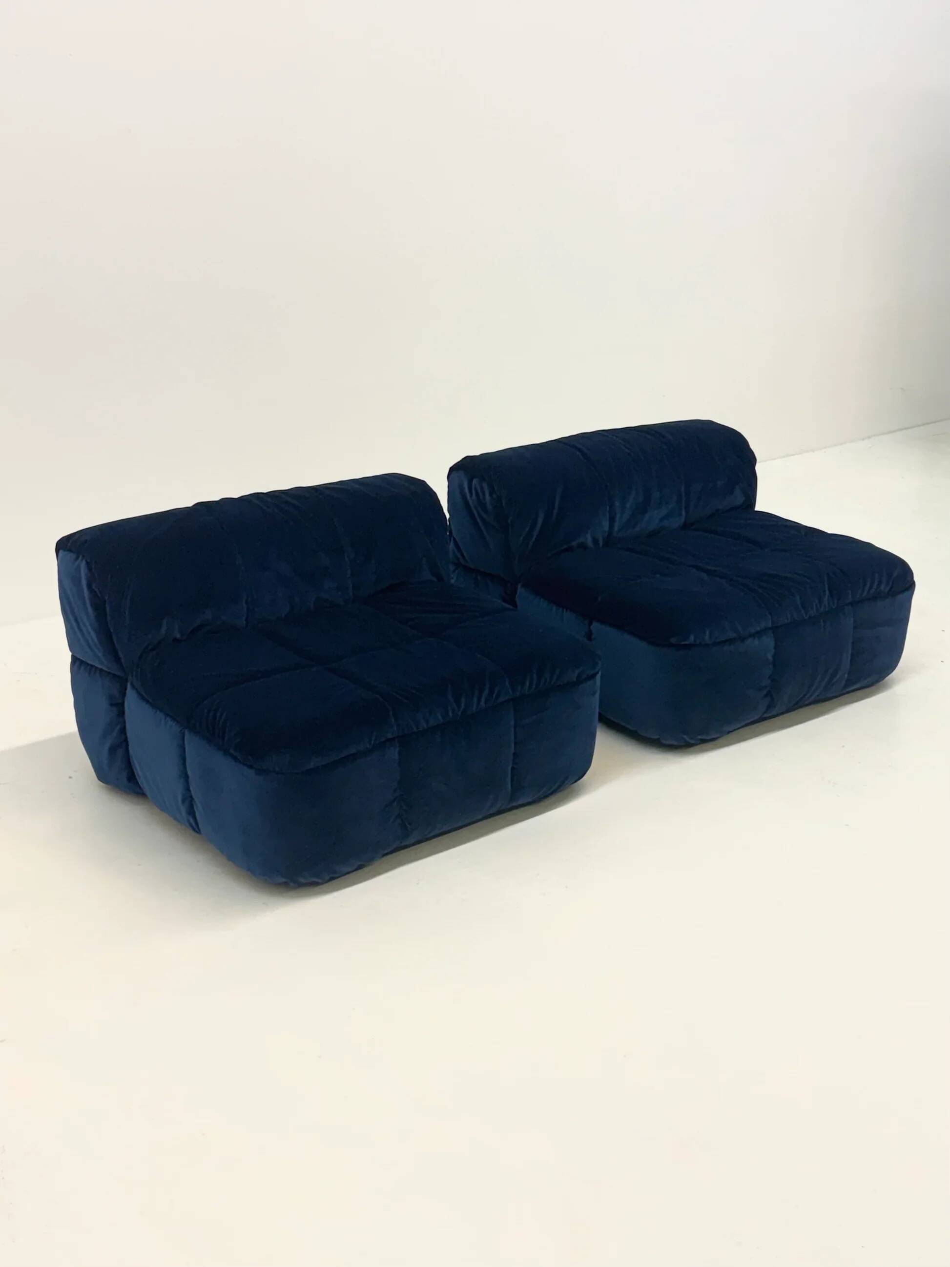 Strips sofa / armchair modules by Cini Boeri for Arflex