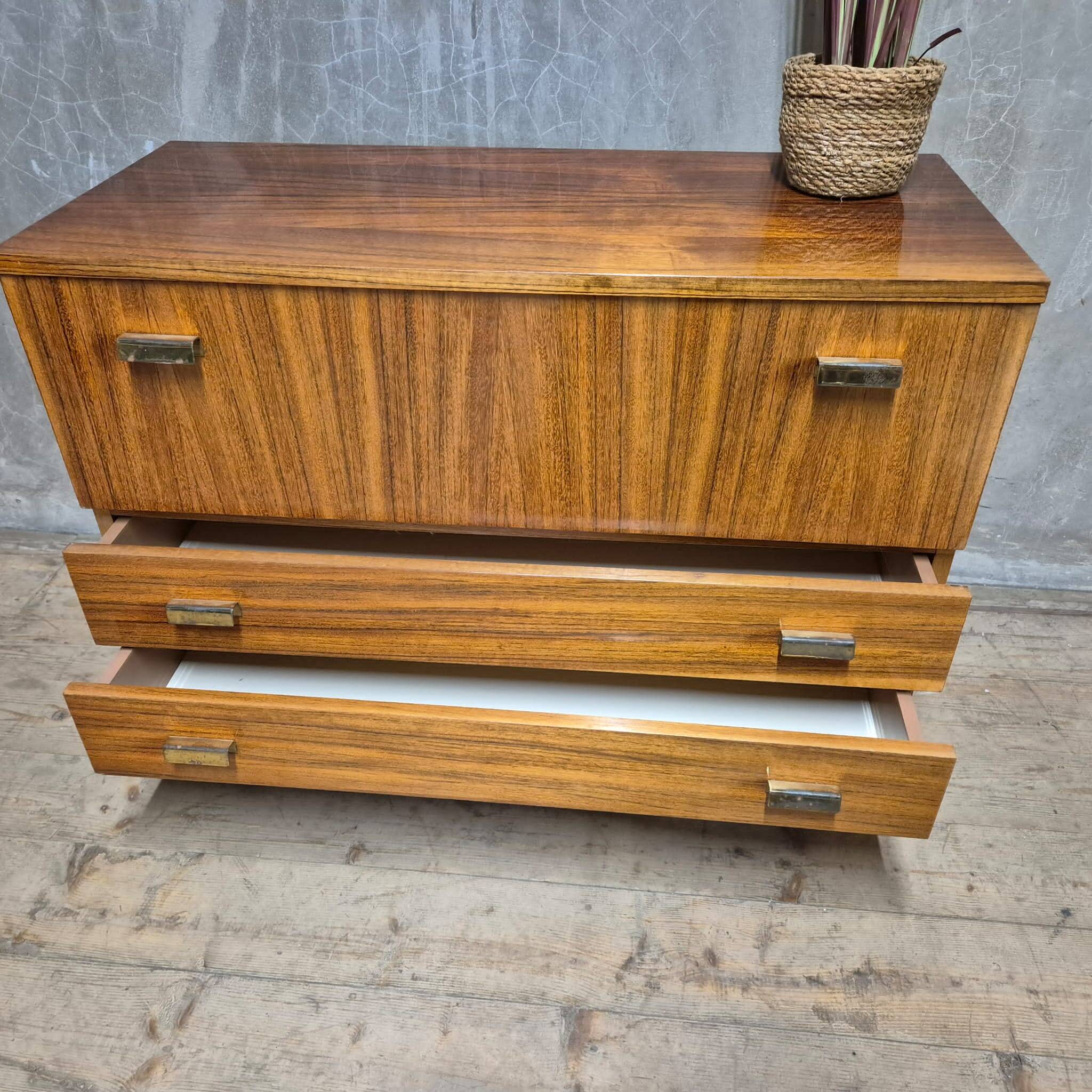 Vintage Chest of Drawers, 1970s, Czechoslovakia