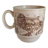 English stoneware cup or music box